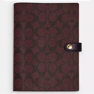 Brand New Coach Journal in Signature Canvas